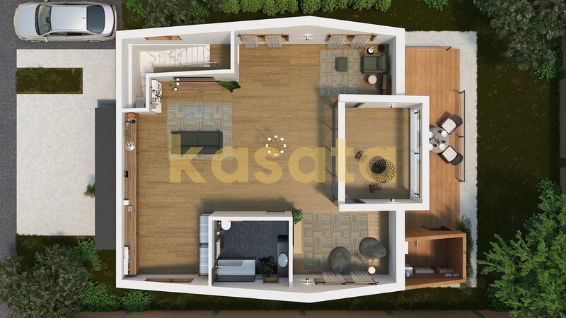 Casa nZEB Premium in ansamblu nou, personalizare finisaje